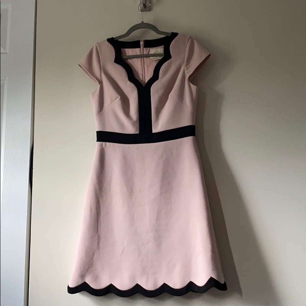 Kate Spade Scallop Collar Dress